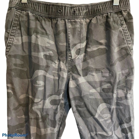 Aero Camo Classic Twill Joggers size Small Green Grey Casual Aeropostale - Picture 3 of 9